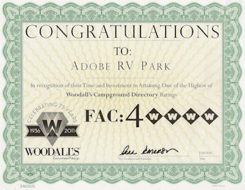 Woodall's Certificate